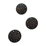 Tinnknapp, 20mm, "Svolder"