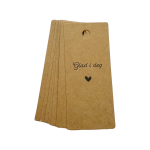 Lite kort "Glad i deg", 3,5 x 8 cm