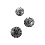 Tinnknapp, 20 mm "ROSENDAL"