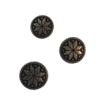 Tinnknapp, 17 mm, 8-blad /"SELBU"