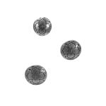 Tinnknapp, 11 mm "ROSENDAL"