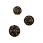 Tinnknapp, 22 mm, 8-blad/"JOTUN"