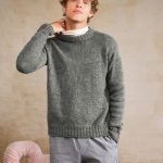 Brendan Sweater Man (Tynn Peer Gynt og Alpakka Følgetråd), Strikkepakke