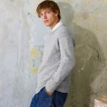 Brendan Sweater Man (Tweed Recycled), Strikkepakke