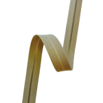 Skråbånd i bomull, 20mm, beige