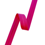 Skråbånd, 20mm bomull, rosa