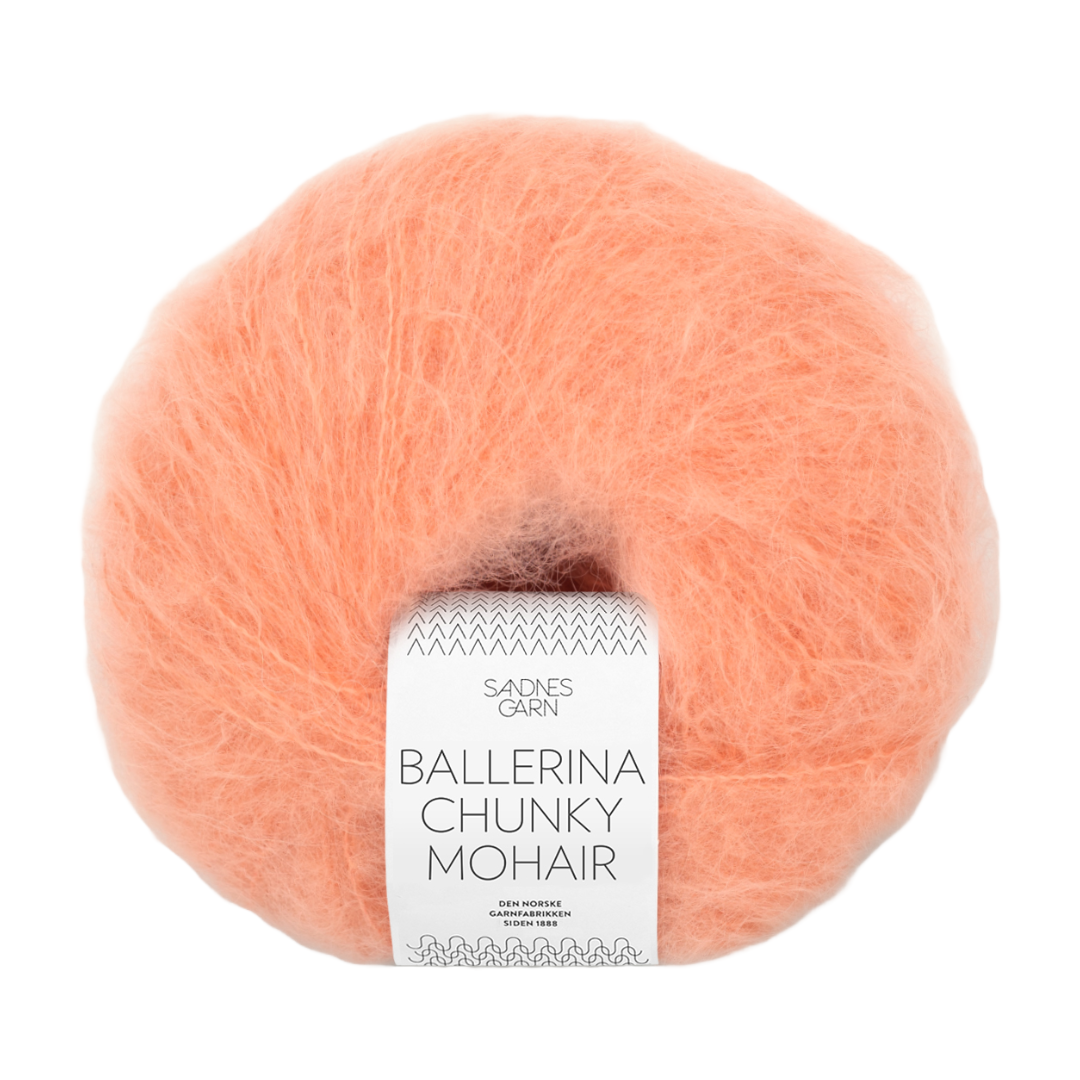 11993313_Coral-Reef_300dpi_Nøste Ballerina Chunky Mohair 3313 Coral Reef - Bilde 1