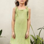 Clementine Dress junior (Tynn Line), Strikkepakke