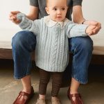 Caspian Sweater Baby , Strikkepakke