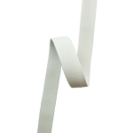 Elastikk, hvit, 25mm