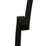 Elastikk, sort, 30mm