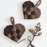 Tema 69 Jul / Nr. 21, Julekurv, Strikkepakke