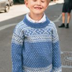 Setesdal genser junior i Tynn Peer Gynt, Strikkepakke