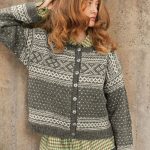 2510 Nr. 6 - Setesdal damekofte, Strikkepakke