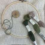 Magnet til nål på broderi