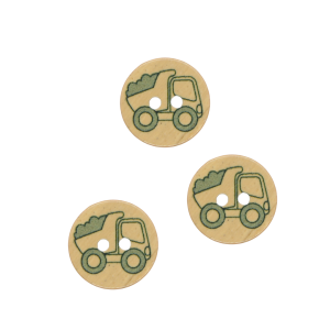 Treknapp, Dumper, 24 mm