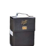 Rundpinnemappe enkel, Sort