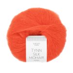 Tynn Silk Mohair - Orange 3818