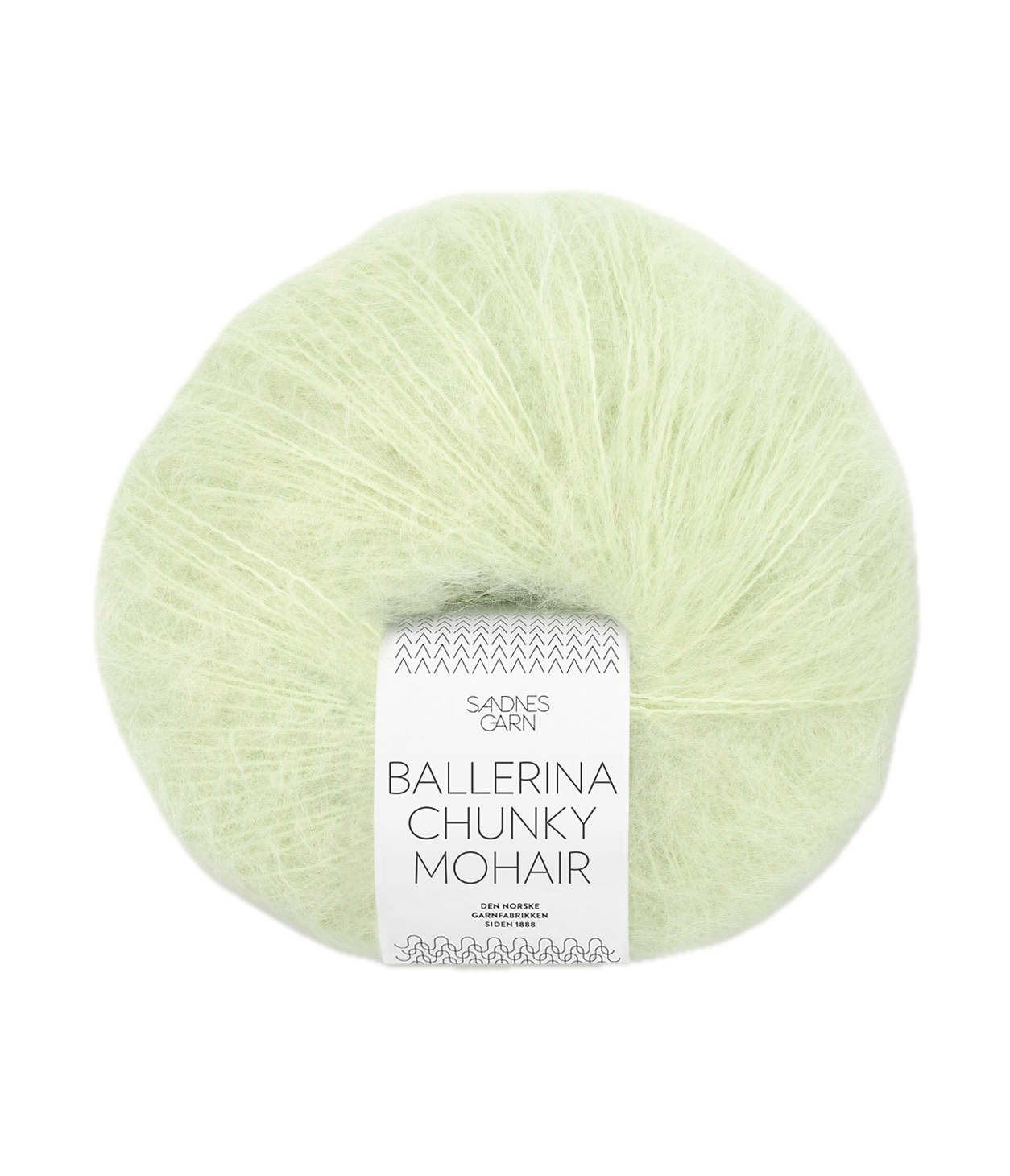 11999011_tender-green_300dpi_noste-bakgrunn-fjernet.png Ballerina Chunky Mohair Tender Greens 9011 - Bilde 1
