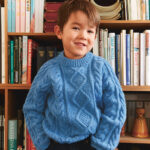 Nilo Sweater junior i Double Sunday, Strikkepakke