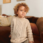 Nilo Sweater junior i Merinoull, Strikkepakke