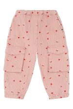 Stripete Jeans, Rosa med detaljer