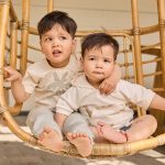 T-skjorte m/surfemotiv, off-white - Bilde 2