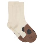 Sokker 2 pk, Off-White m/Panda