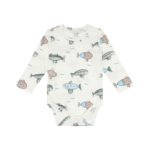 Body i bambus m/ubåter, Naturhvit