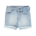 Jeans Shorts m/rysjekant