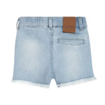 Jeans Shorts m/rysjekant - Bilde 3