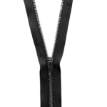 Glidelås i metall, 18 cm