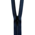 Glidelås, nylon, 18 cm