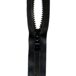 Glidelås i Nylon, 6 mm, Delbar, Grovtagget, 85 cm