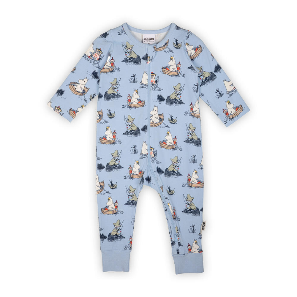 Mummi Pyjamas, "Båtfolk", Blå - Bilde 1