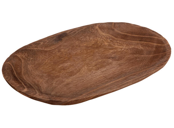 WEB_Image_Skål_mørk_brun_Paulowniatre_34x23x4cm__122664-1530120656_plid_88490 Fat i mørk brun Paulowniatre - Bilde 1