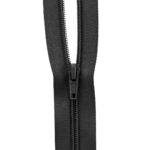 Glidelås i Nylon, 6 mm, Delbar, 80 cm