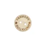 Treknapp "Farmors gullklump", 15 mm