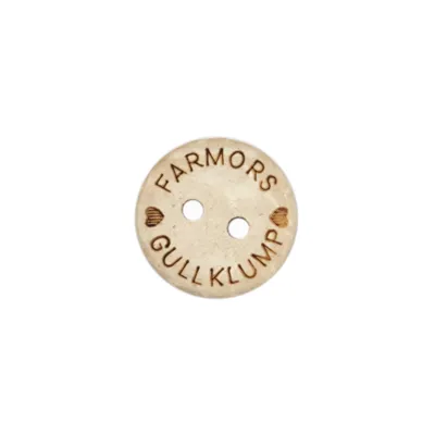 kn469 farmors gullklump knapp Treknapp "Farmors gullklump", 15 mm - Bilde 1