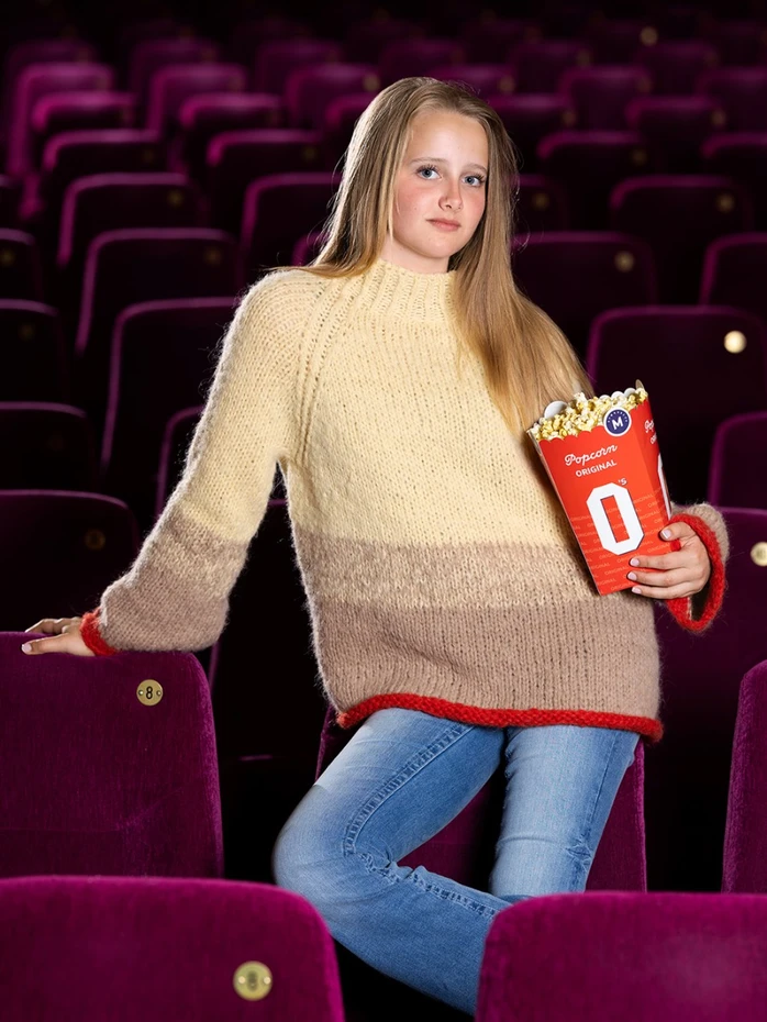 26_3-13 trottori sweater Tottori Sweater Junior/voksen, Strikkepakke - Bilde 1