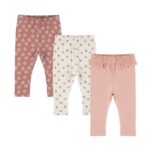 3pk Tights, Misty Rose