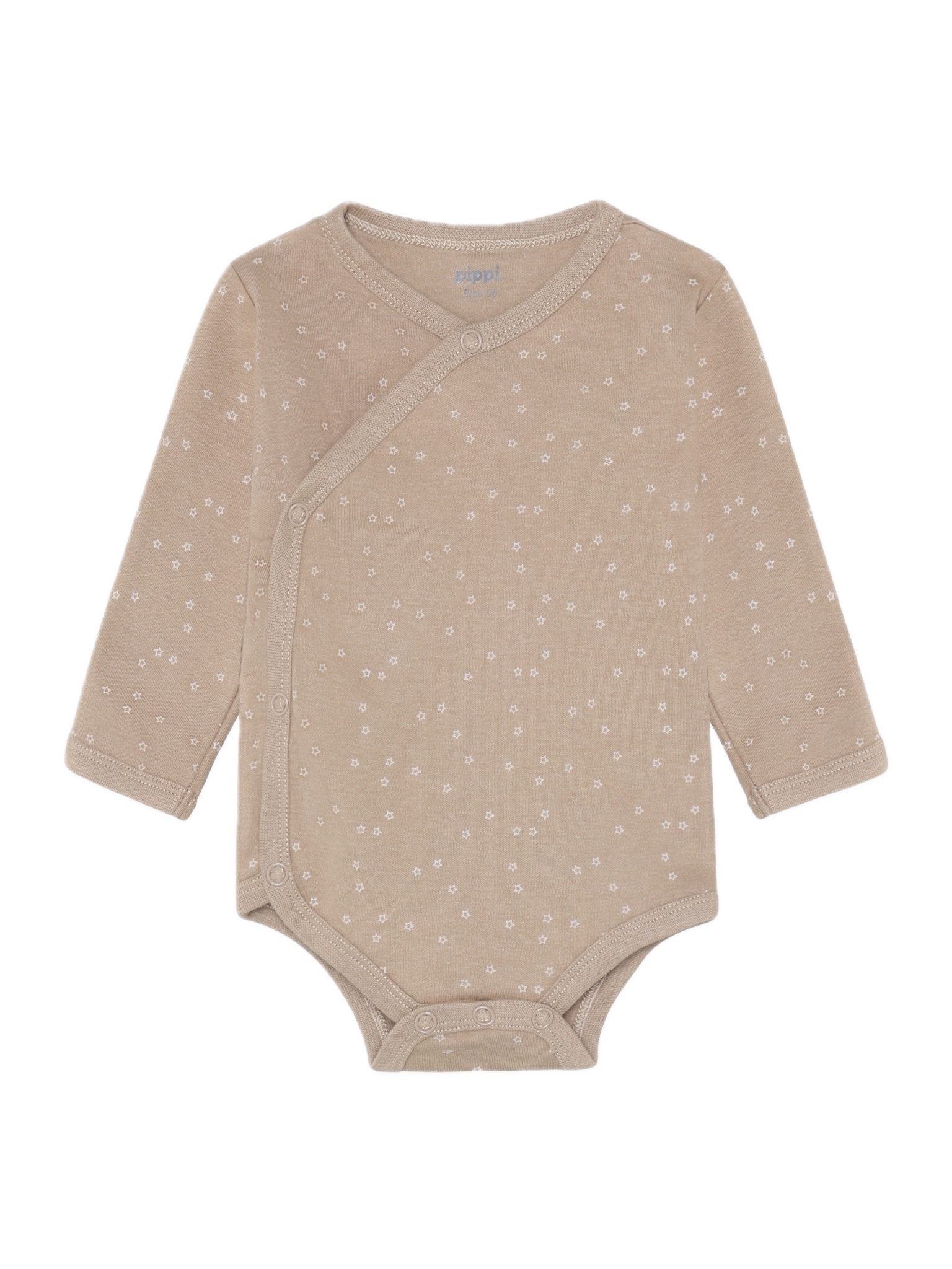 4760_759_D body brun stjerner pippi-bakgrunn fjernet Pippi Body m/stjerner - Bilde 1