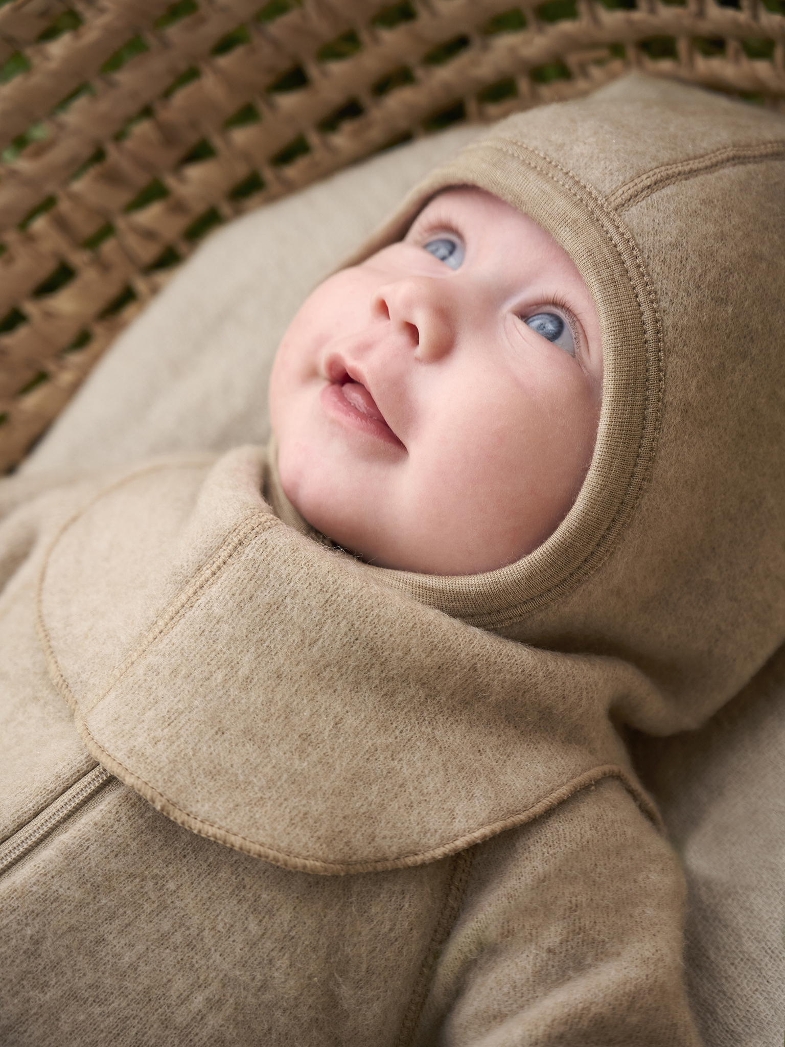 6375_2313_F Soft Wool Balaclava sand Tynn Balaclava, Sand - Bilde 1