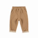 Cordfløyelbukse Beige