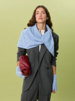 Miu Pointelle Shawl, Strikkepakke - Bilde 5