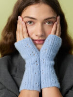Miu Pointelle Mittens, Strikkepakke - Bilde 2