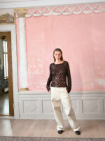 Isla sweater i paljett, Strikkepakke