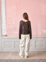 Isla sweater i paljett, Strikkepakke - Bilde 4