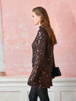 Isla sweater i paljett, Strikkepakke - Bilde 5