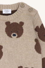 Genser med bamser, Beige/Brun - Bilde 3